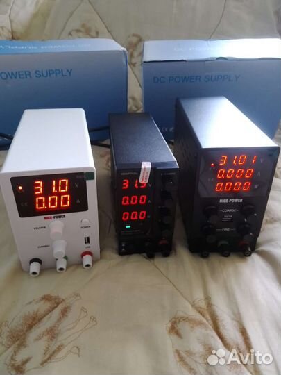 Лабораторный блок питания 180 Ватт 30/6А