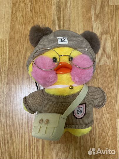 Мягкая игрушка уточка lalafanfan