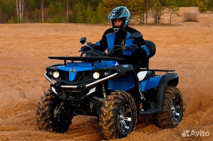 Квадроцикл cfmoto cforce 500HO blue