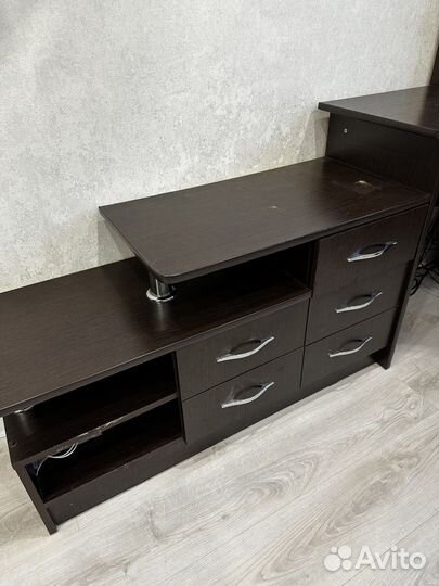 Компьютерный стол со шкафом бу