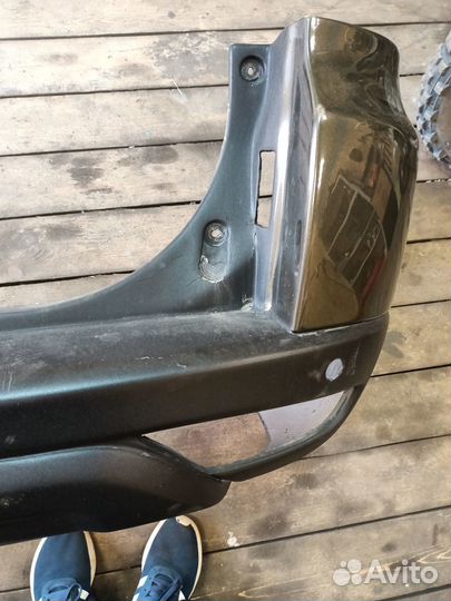 Задний бампер Мицубиси Паджеро спорт 2