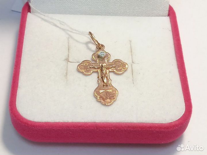 Крест золотой