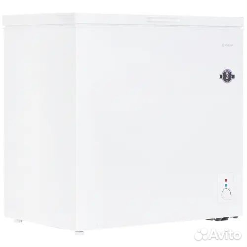 Морозильный ларь 199 литров, 3 года гарантии