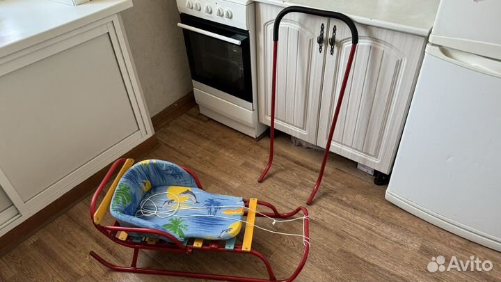 Детские зимние санки