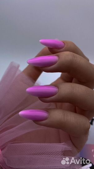 Маникюр наращивание ногтей