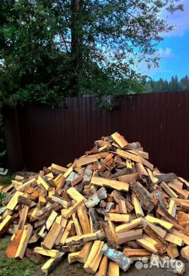 Дрова сухие колотые с доставкой