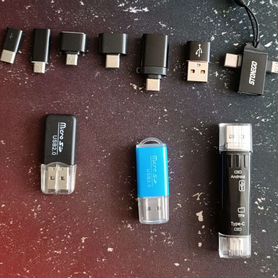 Переходники usb/type-c/microusb