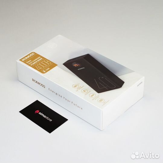 Внешняя акб Power Bank Romoss Zeus 40000 mAh