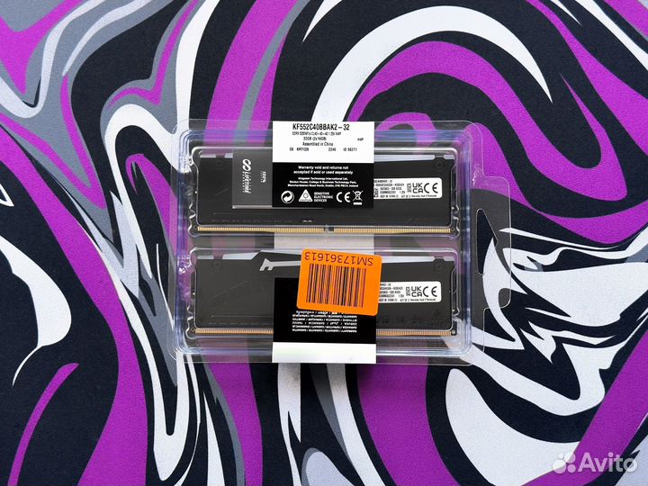 HyperX Fury RGB 32gb 5200Mhz DDR5