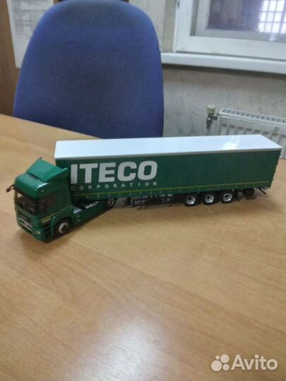 Масштабная модель камаз итеко