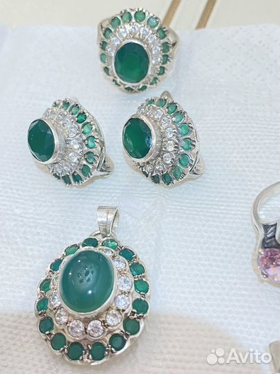 Серебро наборы комплекты