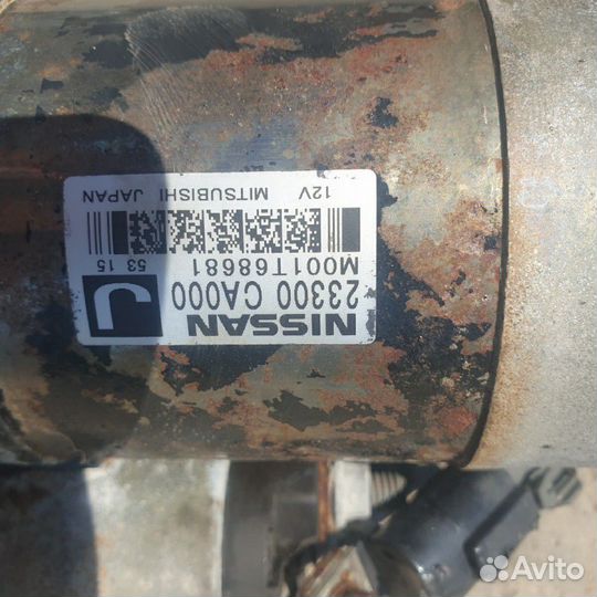 Стартер VQ35DE nissan infiniti