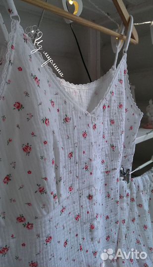 Пижама из муслина