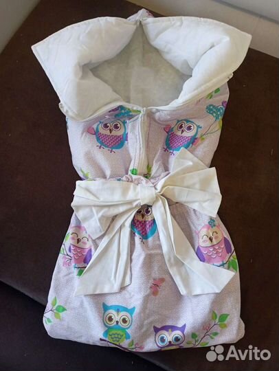 Новый конверт- одеяло на выписку из роддома