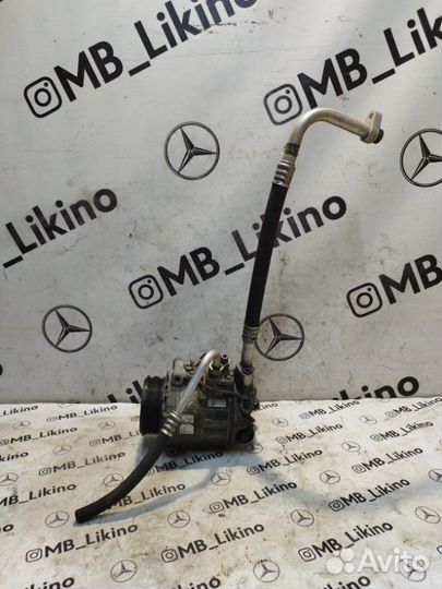 Компрессор кондиционера Mercedes Ml W164