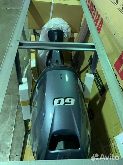 Новый лодочный мотор Yamaha F 60 fetl