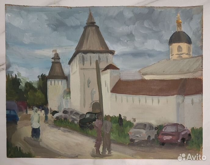 Этюды, картон, масло доставка