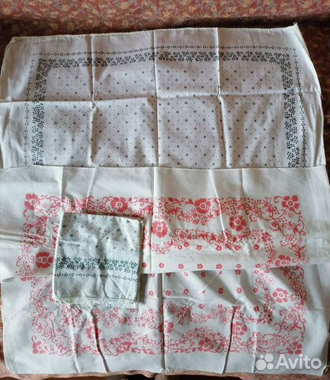 Платки головные шерсть шелк. СССР