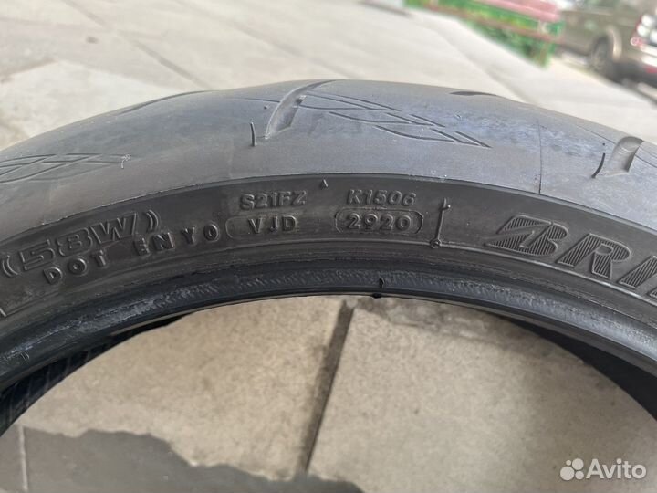 Мотошина bridgestone Battlax S21 120 70 r17