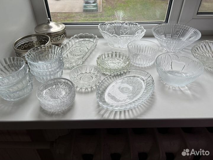 Стеклянная посуда СССР и современная