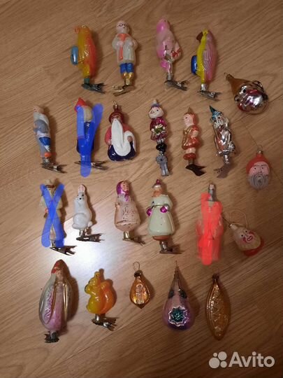 Елочные игрушки СССР