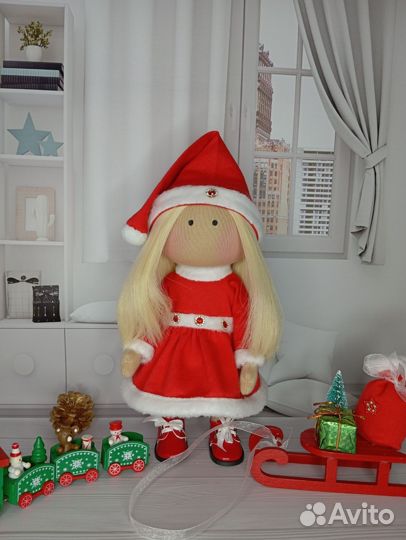 Текстильная интерьерная кукла