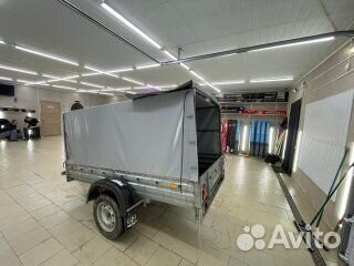 Тент на легковой прицеп