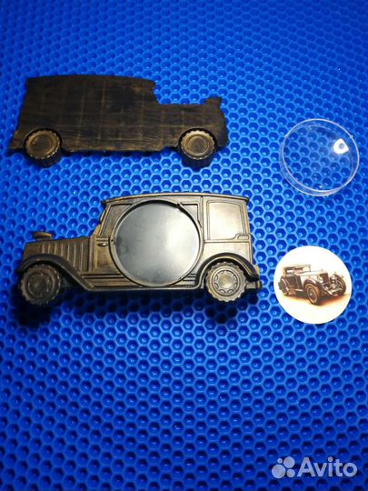 Фоторамка-шкатулка в виде ретро машины