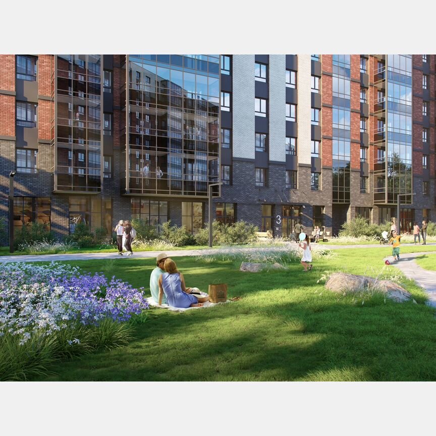 1-к. квартира, 41,5 м², 11/12 эт.