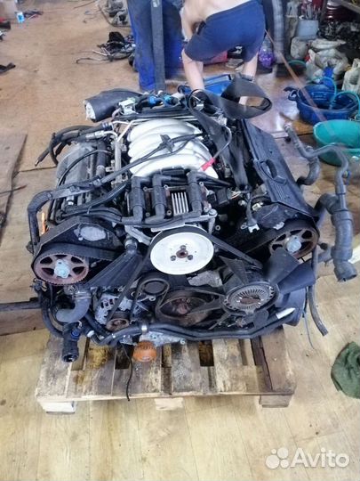 Двигатель audi А6 С5 Ауди BDV рестайлинг 2,4i