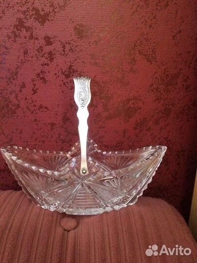 Хрустальная посуда СССР, пара