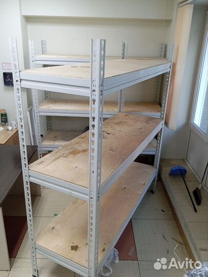 Стеллаж разборный металлический бу