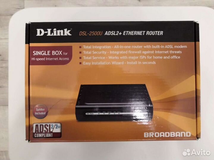 Роутер D-Link DSL2500U
