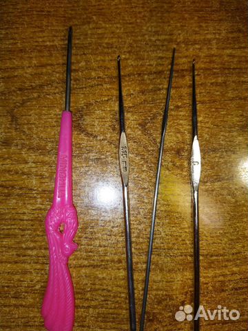 Очень тоненькие крючки для вязания