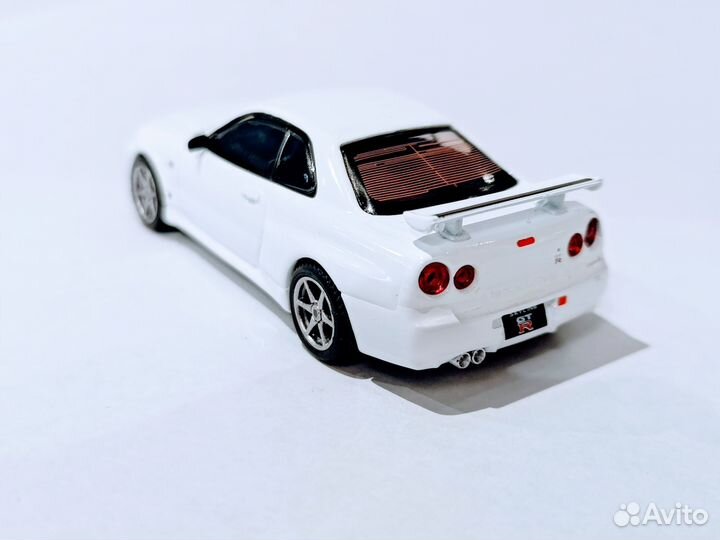 Модель Nissan skyline GT-R 1999 Mini GT