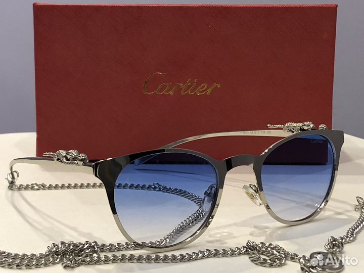 Солнцезащитные очки cartier, новые