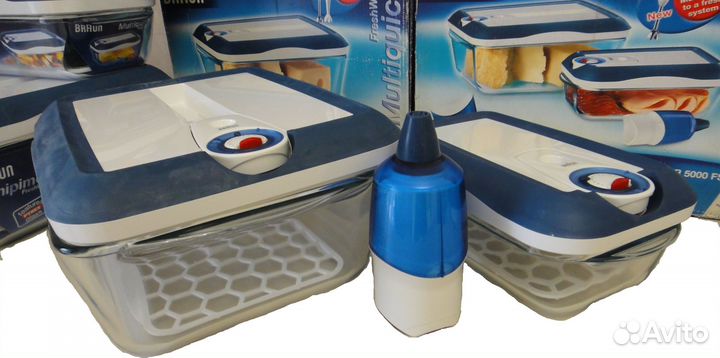 Набор вакуумных контейнеров braun