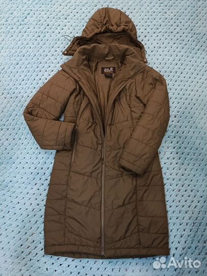 Пуховик женский jack wolfskin