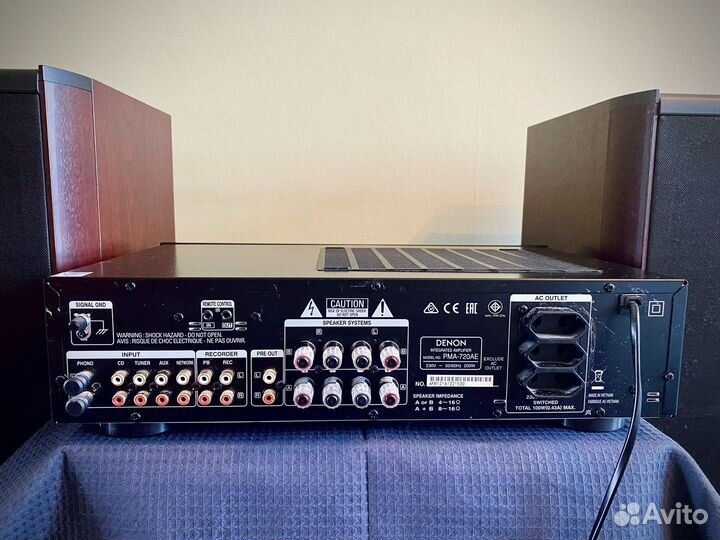 Интегральный усилитель denon pma-720ae