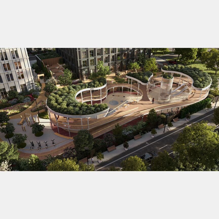 Квартира-студия, 22,9 м², 7/44 эт.