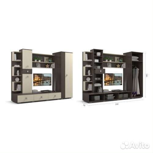 Стенка в гостиную бу