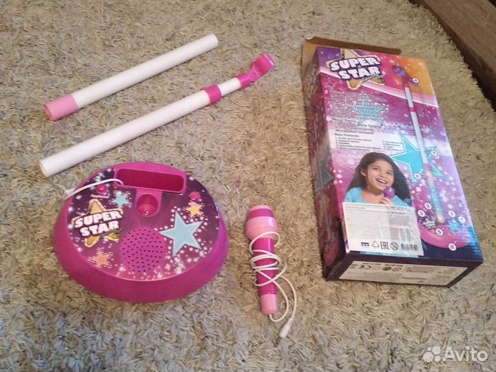 Музыкальный микрофон детский