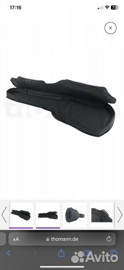 Чехол для электрогитары утепленный thomann