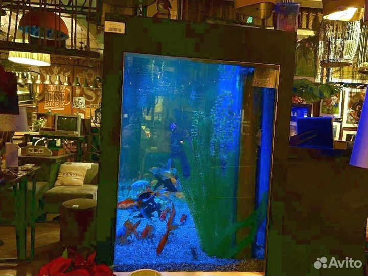 Аквариум с тумбой 89л