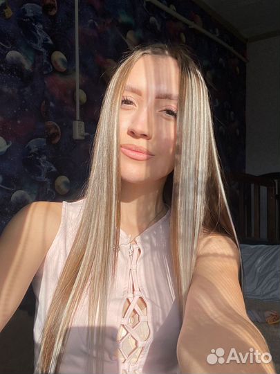 Наращивание волос биопротеин