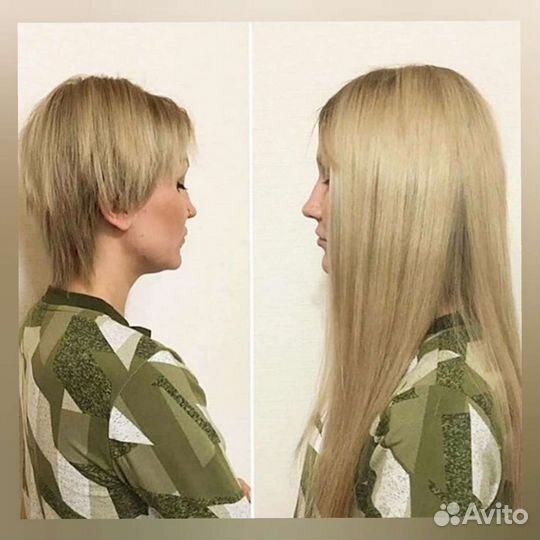 Снятие наращенных волос