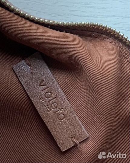 Сумка mango натуральная замша