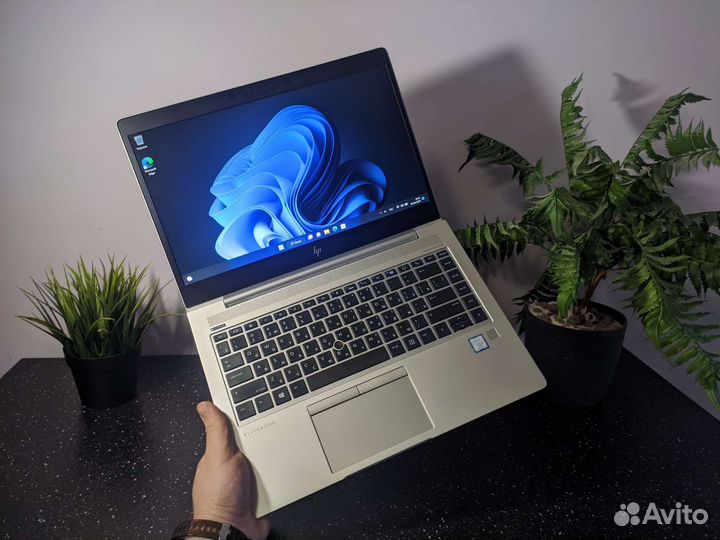 8-ядер HP Elitebook 840 g5 i5 8350/16/256/FHD IPS