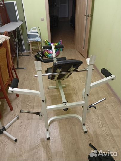 Скамья под штангу JETstream, регулируемая