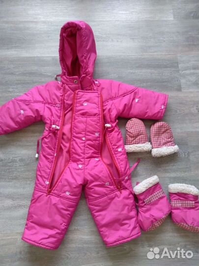 Зимний комбинезон для девочки